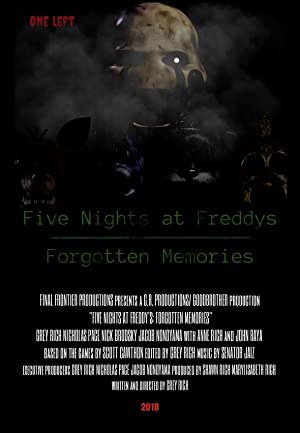 Five Nights at Freddy's: Forgotten Memories (2017) starring Nick Brodsky on DVD